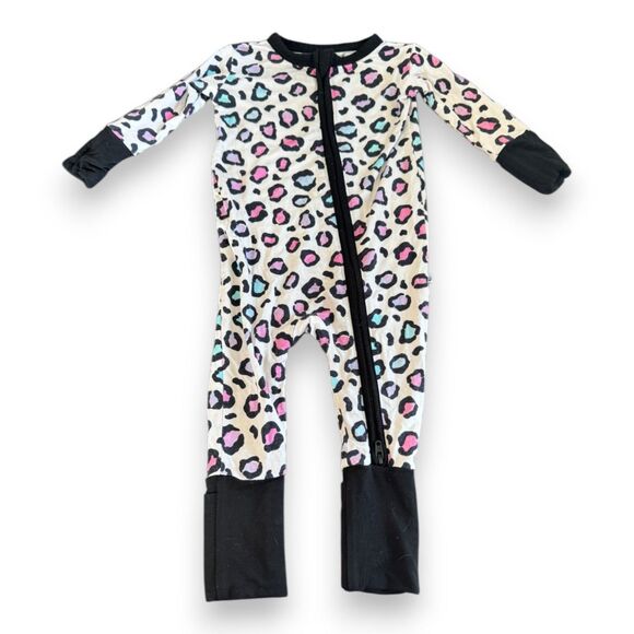 Birdie Bean Layla Bamboo Convertible Romper 0-3 Months - Picture 1 of 3